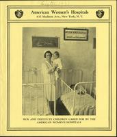 American Women's Hospitals 1931 fundraising pamphlet (pamphlets), circa 1931<blockquote class="juicy-quote">"These people are not refugees in a foreign country, but Americans suffering from diseases due to malnutrition."</blockquote><div class="view-evidence"><a href="https://doctress.org/islandora/object/islandora:1859/story/islandora:2103" class="btn btn-primary custom-colorbox-load"><span class="glyphicon glyphicon-search"></span> Evidence</a></div>
