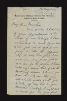 Letter from Anna Degenring to Martha Tracy (correspondence),  July 14, 1920<blockquote class="juicy-quote">"If India is ever to be lifted it can only be done thro’ their own people and nothing so appeals as medical work."</blockquote><div class="view-evidence"><a href="https://doctress.org/islandora/object/islandora:1862/story/islandora:2124" class="btn btn-primary custom-colorbox-load"><span class="glyphicon glyphicon-search"></span> Evidence</a></div>