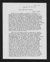 Why I Want to Go to Arabia (speeches),  September 16, 1934<blockquote class="juicy-quote">"The career of Ida Scudder of India seemed most interesting to me and I hope I could study Medicine as a preparation..."</blockquote><div class="view-evidence"><a href="https://doctress.org/islandora/object/islandora:1862/story/islandora:2117" class="btn btn-primary custom-colorbox-load"><span class="glyphicon glyphicon-search"></span> Evidence</a></div>